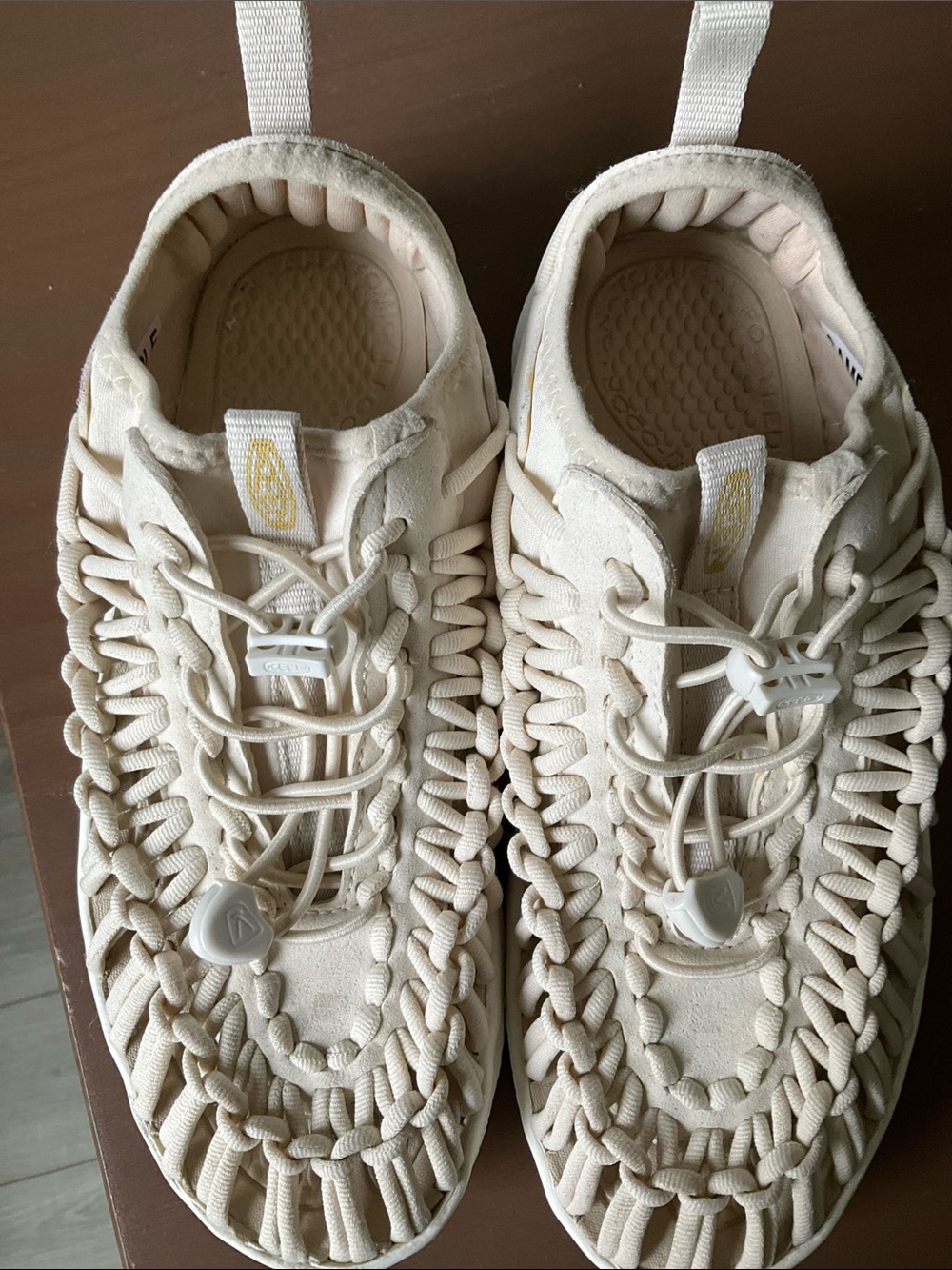 Keen Women's Cream Woven Sandals - Picture 4 of 7